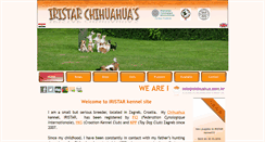 Desktop Screenshot of chihuahua.com.hr