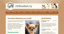 Desktop Screenshot of chihuahua.fi