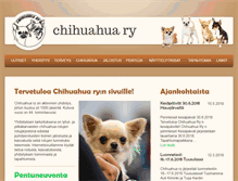 Tablet Screenshot of chihuahua.fi