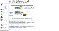 Desktop Screenshot of chihuahua.de