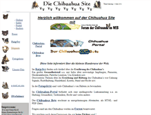 Tablet Screenshot of chihuahua.de